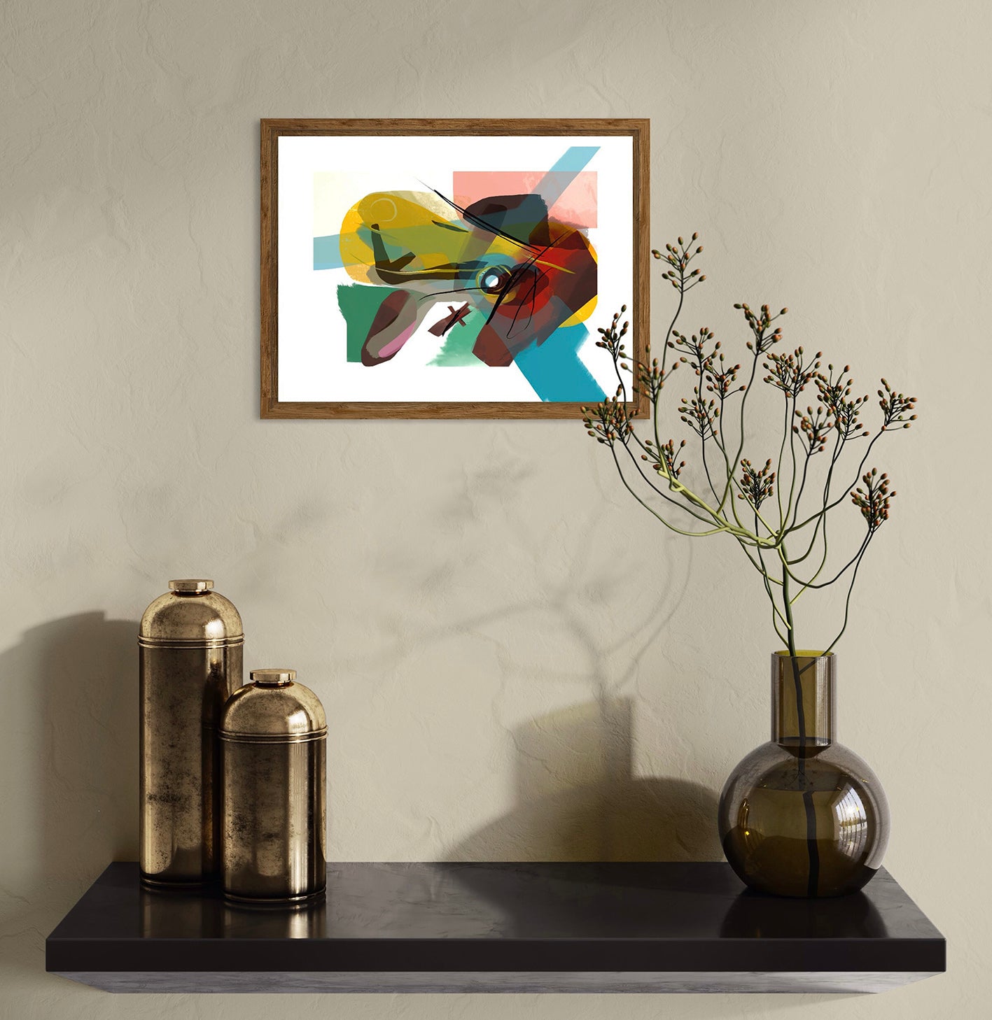 "Small Abstract 1" - limited edition Giclee print