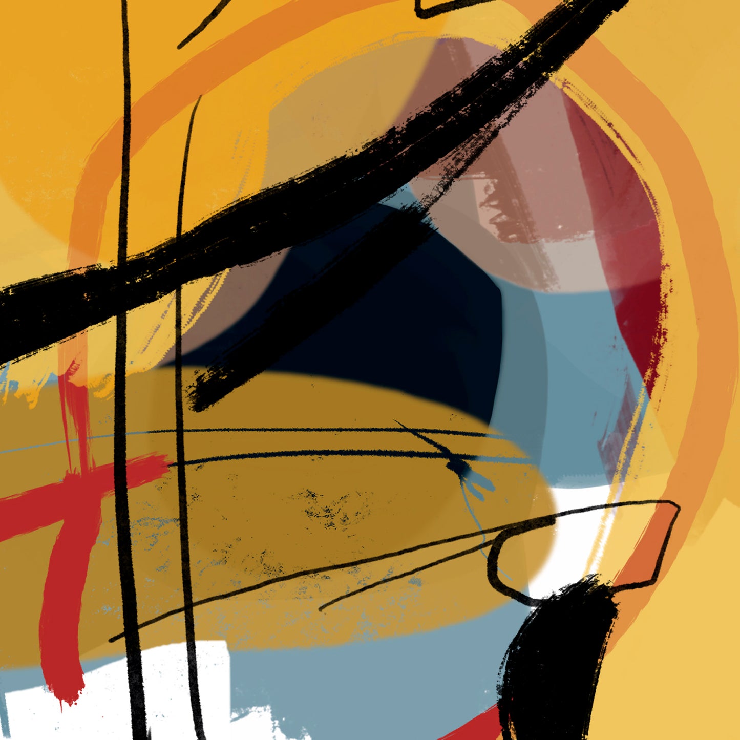 "Finding Calm in Chaos" - limited edition Giclee print
